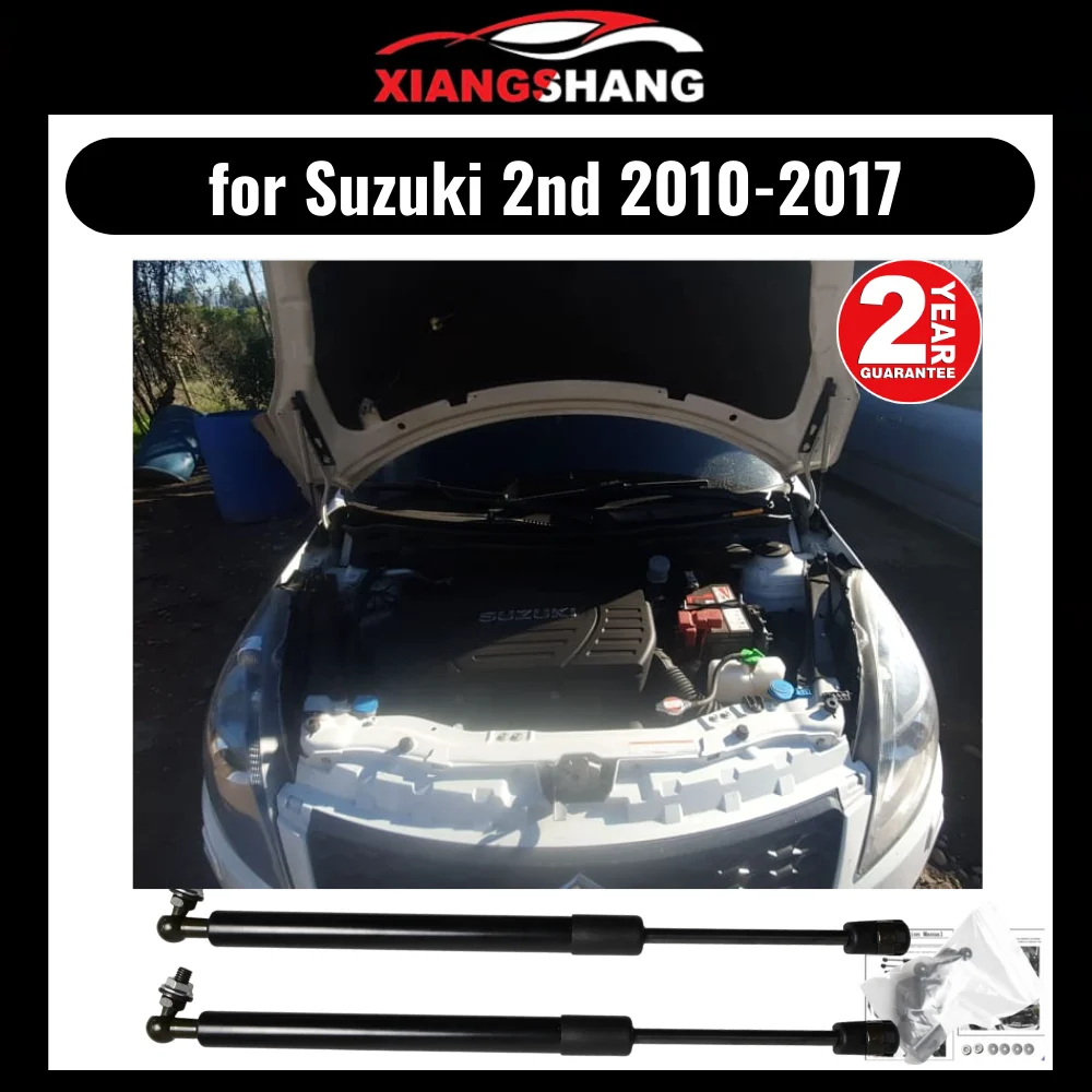 

for Suzuki SWIFT MK3 ZC72S/ZD72S 2010-2016 Front Hood Bonnet Modify Gas Struts Lift Support Damper Shock Absorber Carbon Fiber