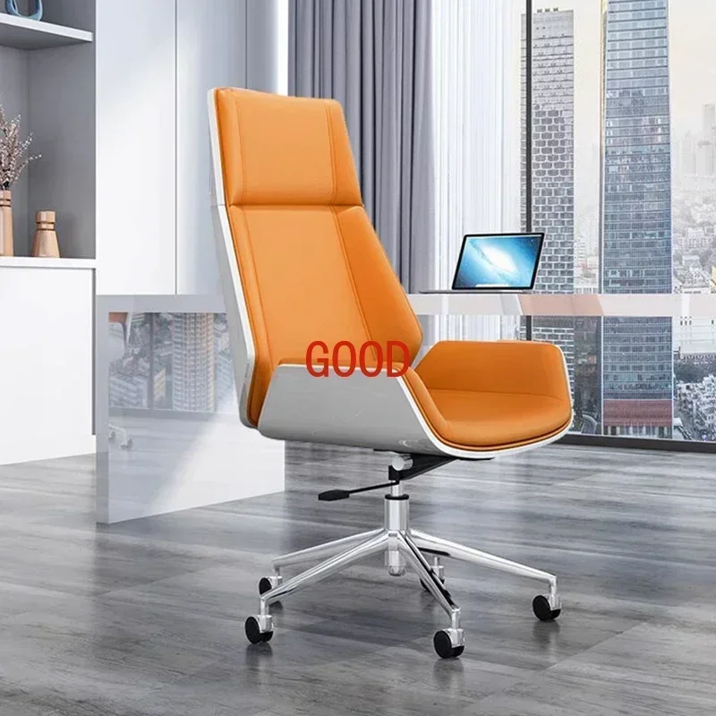 Luxury Accent Ergonomic Chair Armchair Home Office Designer Rolling Modern Chair Study Nordic Silla Ergonomica Office Furniture