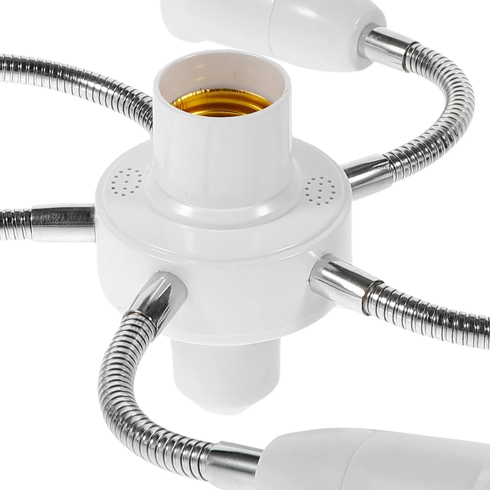 Multi-Heads Light Socket Extender E27 Flexible Hose Bulb Holder Adjustable Lamp Base Socket Converter For High Ceilings Led Bulb