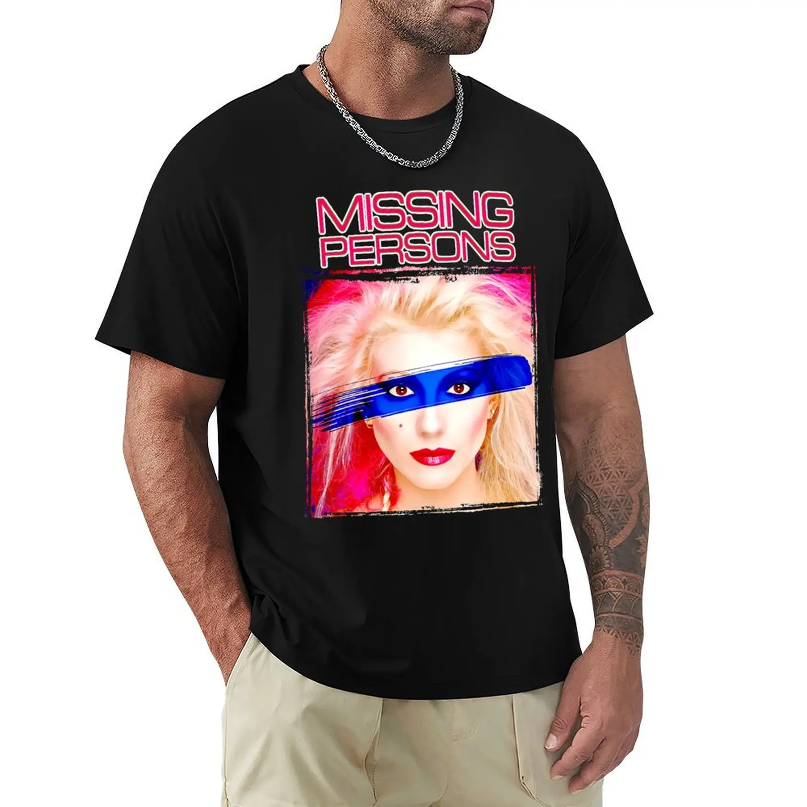 Missing Persons T-Shirt Plus Size Comfort Fit Tee