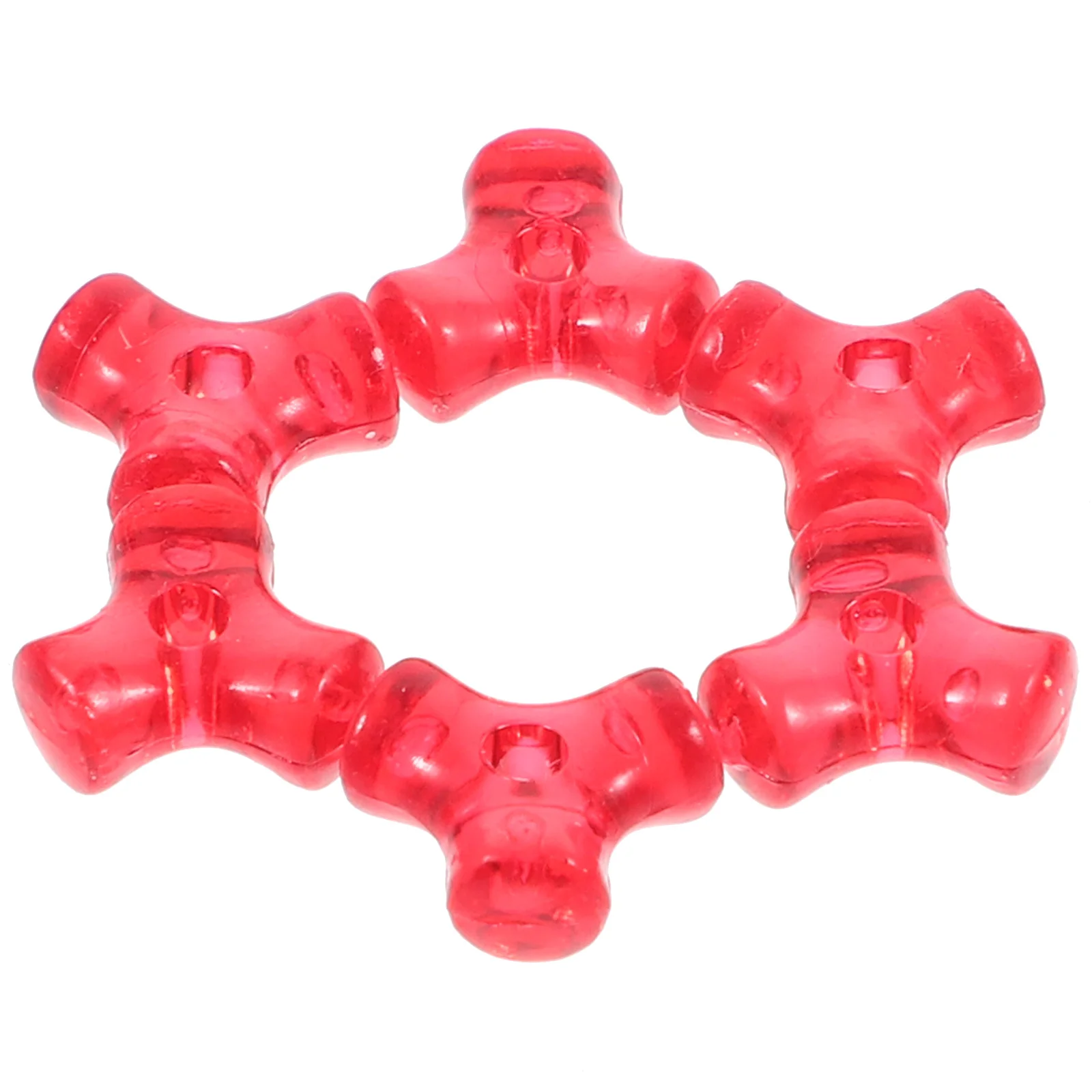 

1000 шт., трехбусины, рождественские принадлежности для рукоделия, сделай сам, бусины из смолы для украшений, гирлянды, изготовления ювелирных изделий, трехобразные бусины