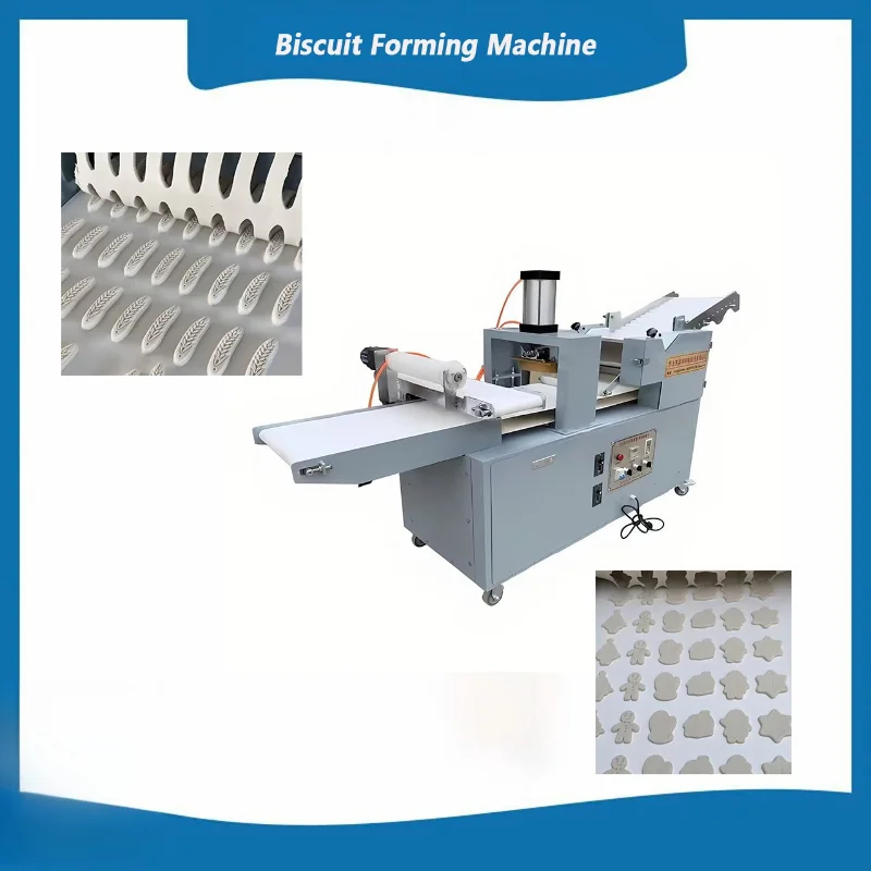 Customized High Capacity Automatic Forming Machine Commercial Biscuit Arabic Bread Pizza Crust Molding Cutting Equipment