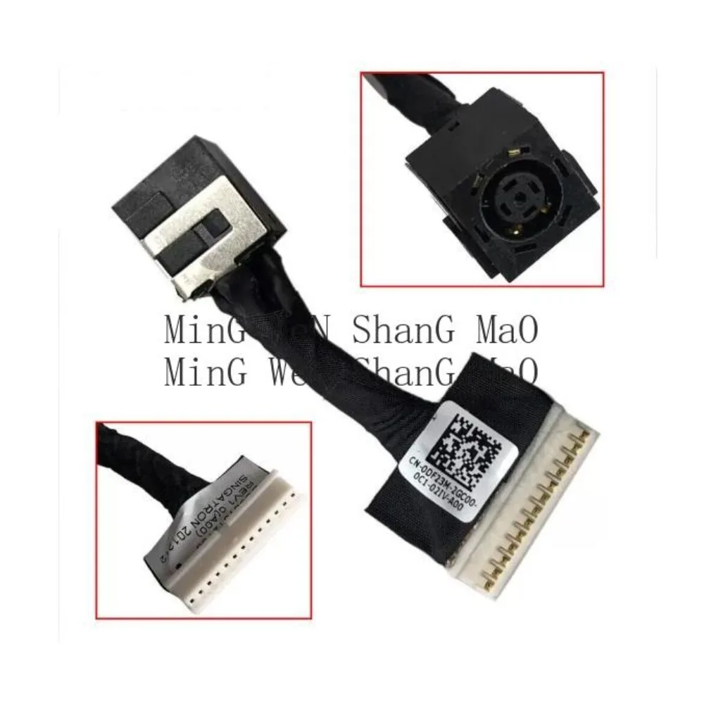 For Dell Alienware M15 R2 Area 51M R1 R2 P38E Laptop DC Power Connector Jack DC-IN Charging Flex Cable 0DF23M DC301012T00