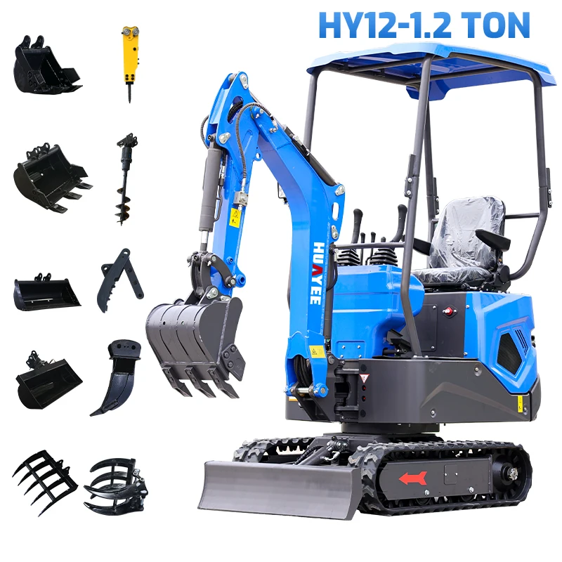 Mini EbMachine d'Inondation CE EURO 5, Petit Creuseur Personnalisé, Prix Multifonctionnel Bon Marché