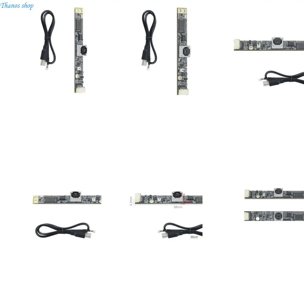 High Resolution 4K USB Camera Module with AutoFocus Microphone 78.4/120 Degree X37A
