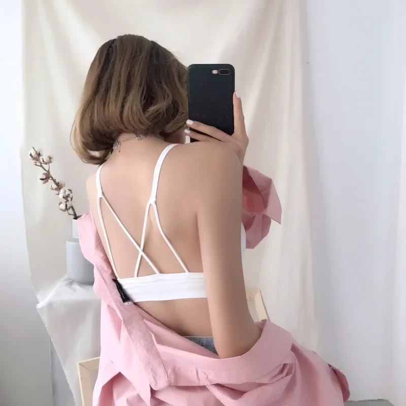 Sexy Schönheit Zurück Bh Rohr Top Anti-licht-versammlung Fitness Sport Fitness Bhs Bügel Unterwäsche Frauen Dessous Ropa mujer
