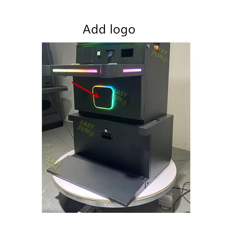 آلة ألعاب المهارات الشهيرة ذات الشاشة المزدوجة وزر بيضاوي كبير للعب الممرات التي تعمل باللعبة Huff N Puff #6