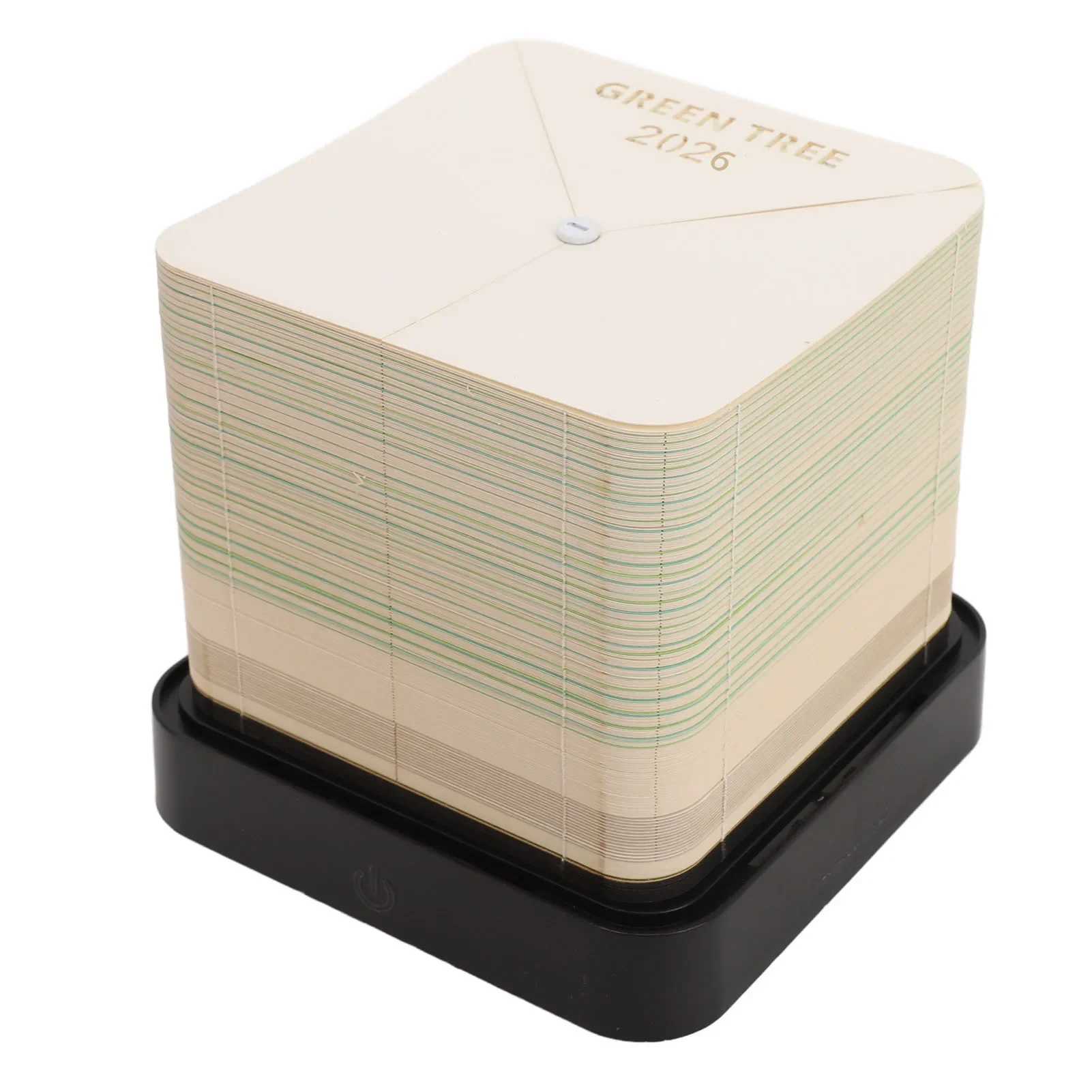 Desk Calendar Paper Sculpture Notepad Notes for School  Home 3D Memo Pad 3D Memo Pad Calendar 3D Memo Pad Tree House