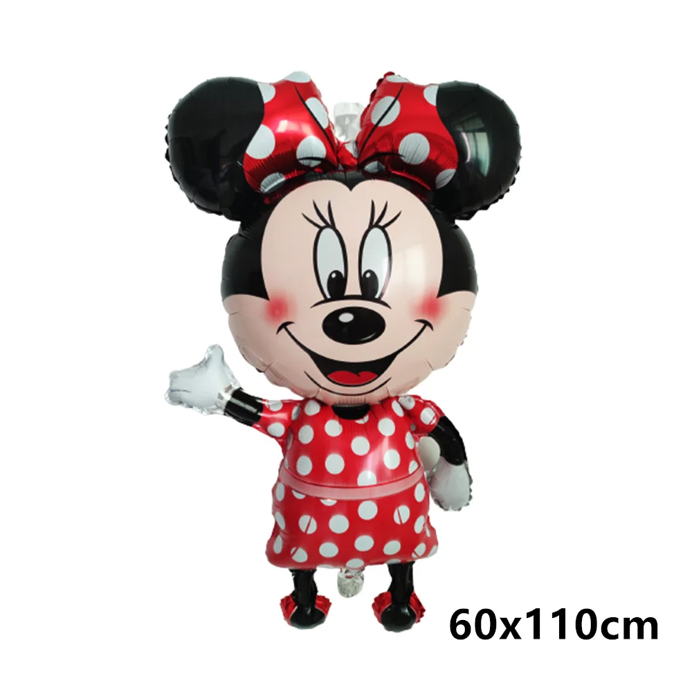 Big Mickey Minnie Mouse Balloons Disney Cartoon Foil Balloon Baby Shower decorazioni per feste di compleanno giocattoli classici per bambini regalo