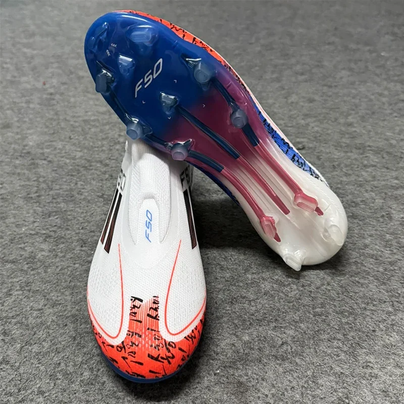 

New TF/FG Men Soccer Shoes Cleats Original Professional Society Football Field Boots Comfortable Match Football Shoes Ultralight