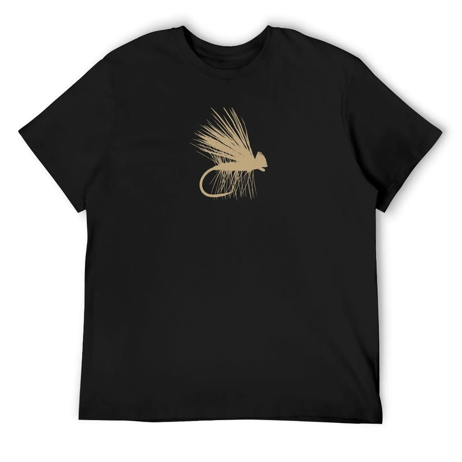 The Elk Hair Caddis Fly T-Shirt blanks vintage t shirts anime clothes cute tops mens graphic t-shirts hip hop