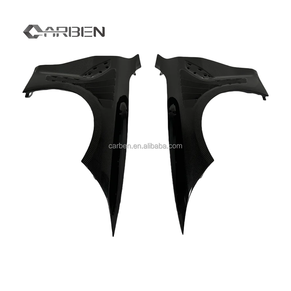 

High Quality Dry Carbon Fiber Front & Side Fender for G80 G82 M3 M4 New Black Bolt-On