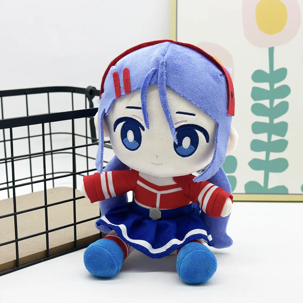 25cmアニメミサイドぬいぐるみかわいい座り姿ミタぬいぐるみ枕紫髪ゲームコットン周辺機器ミサイド人形ぬいぐるみおもちゃギフト