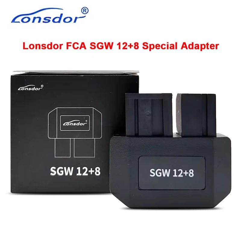 

Специальный адаптер Lonsdor FCA SGW 12+8 для Chrysler, Dodge, Jeep, RAM, FIAT, MASERATI, совместимый с программатором ключей K518.
