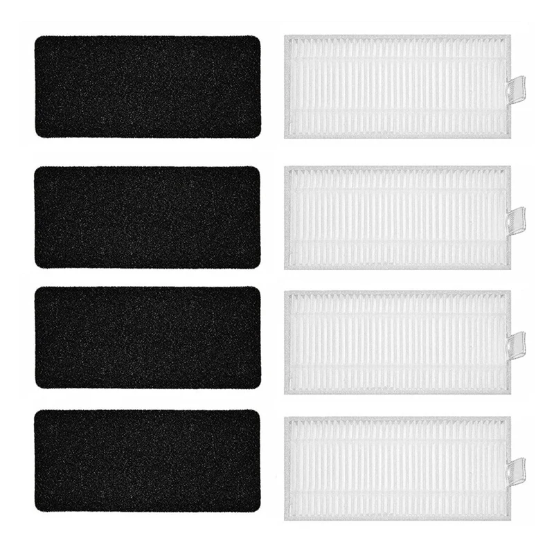 Parti di ricambio per aspirapolvere 4 filtri per la pulizia filtro di ricambio per la pulizia adatto per Yeedi K600 K700