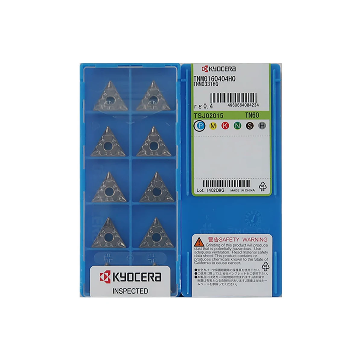 

Оригинальные карбидные токарные пластины Kyocera TNMG160412 TNMG160408 TNMG160404L TNMG160402 HQ TNMG160408 CQ TN60