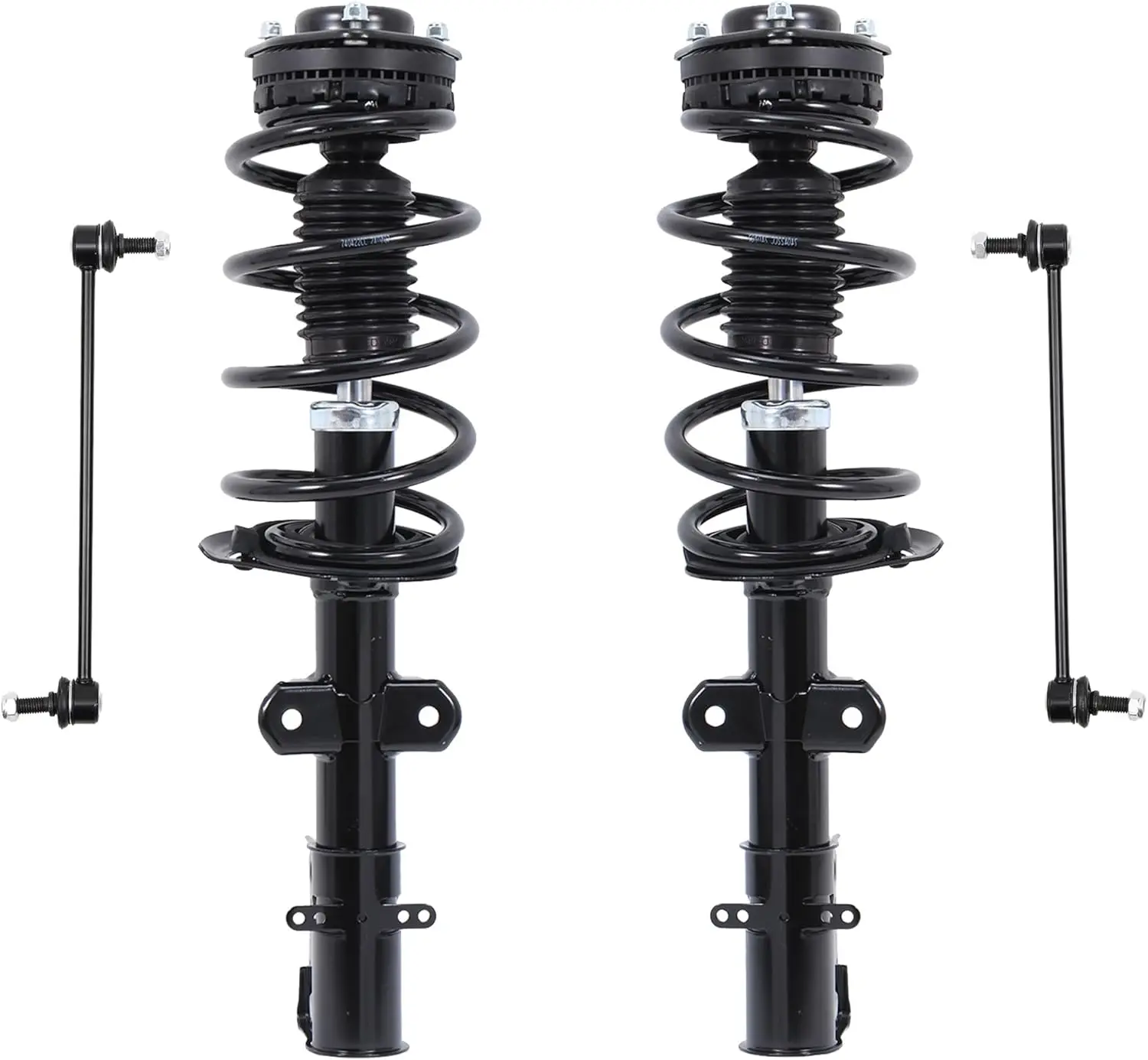 

Комплект передних стоек и стабилизаторов поперечной устойчивости, 4 шт., совместимый с Dodge Grand Caravan 2008-2020, Chrysler Town And Country Excludi 2008-2016 гг.