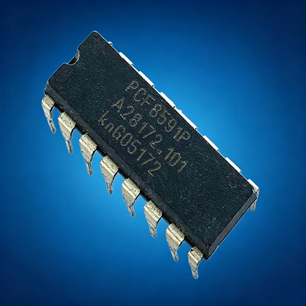 1pcs/lot PCF8591P PCF8591 8591P DIP-16 In Stock