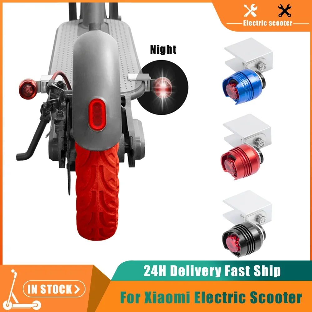 

Водонепроницаемый задний фонарь, задний светодиодный фонарик для Xiaomi M365 Pro 1S Pro2 для электрического скутера Mi3, предупреждение о ночной безопасности, часть езды