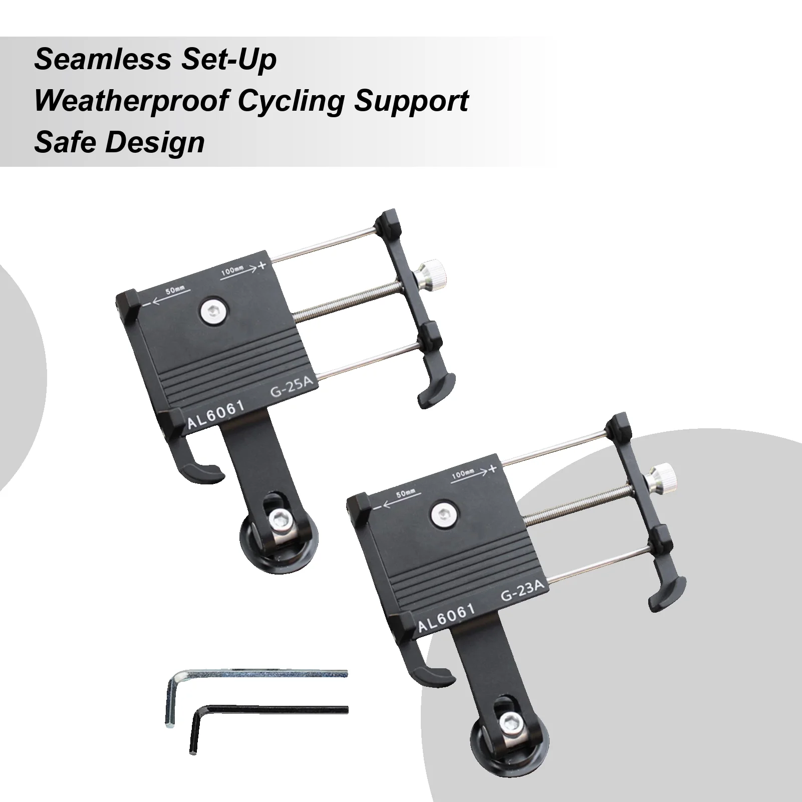 

Держатель мобильного телефона из алюминиевого сплава для руля мотоцикла, велосипедное крепление для телефона, подходит для езды на велосипеде, противоударный навигационный инструмент