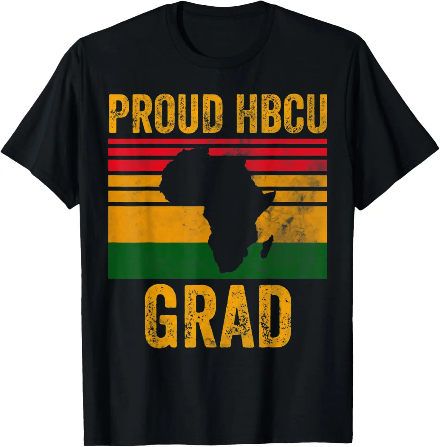 Proud HBCU Grad Shirt Historical Black College Alumni T-Shirt