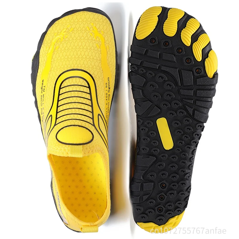 Women Men Water Shoes Quick Dry Beach Barefoot Outdoor Upstream Wading Swimming Aqua Shoes Summer Training Gym Sneakers 35-46