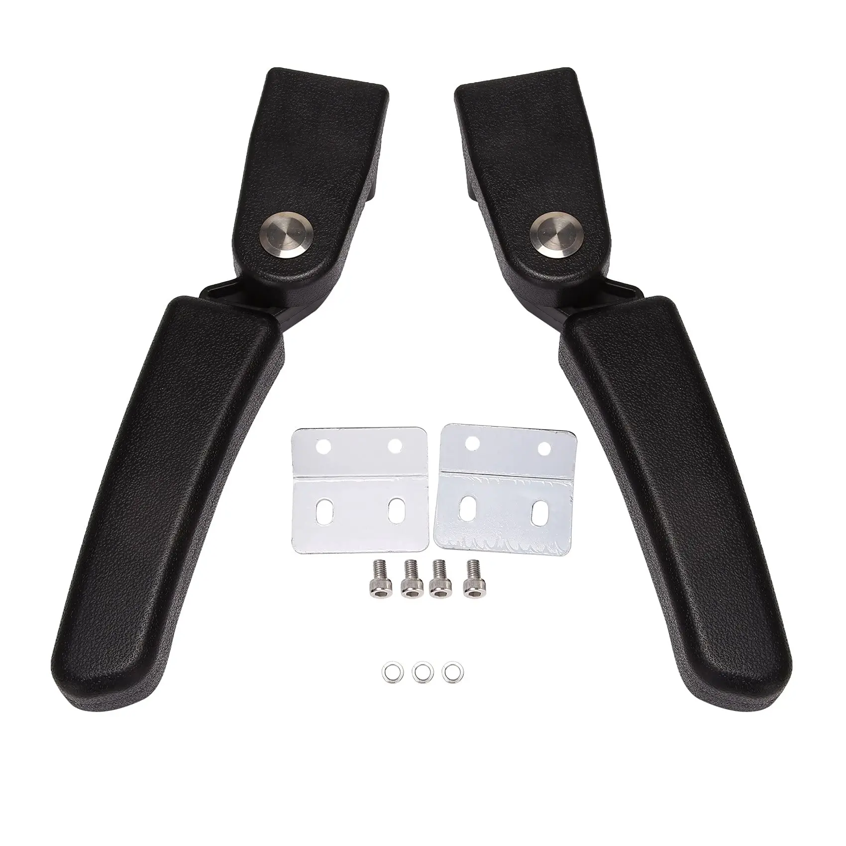 مسند ذراع للركاب للصندوق الخلفي العالمي لـ F 800 GS ADV R 1200 GS Adv ملحقات الدراجة النارية زوج أسود