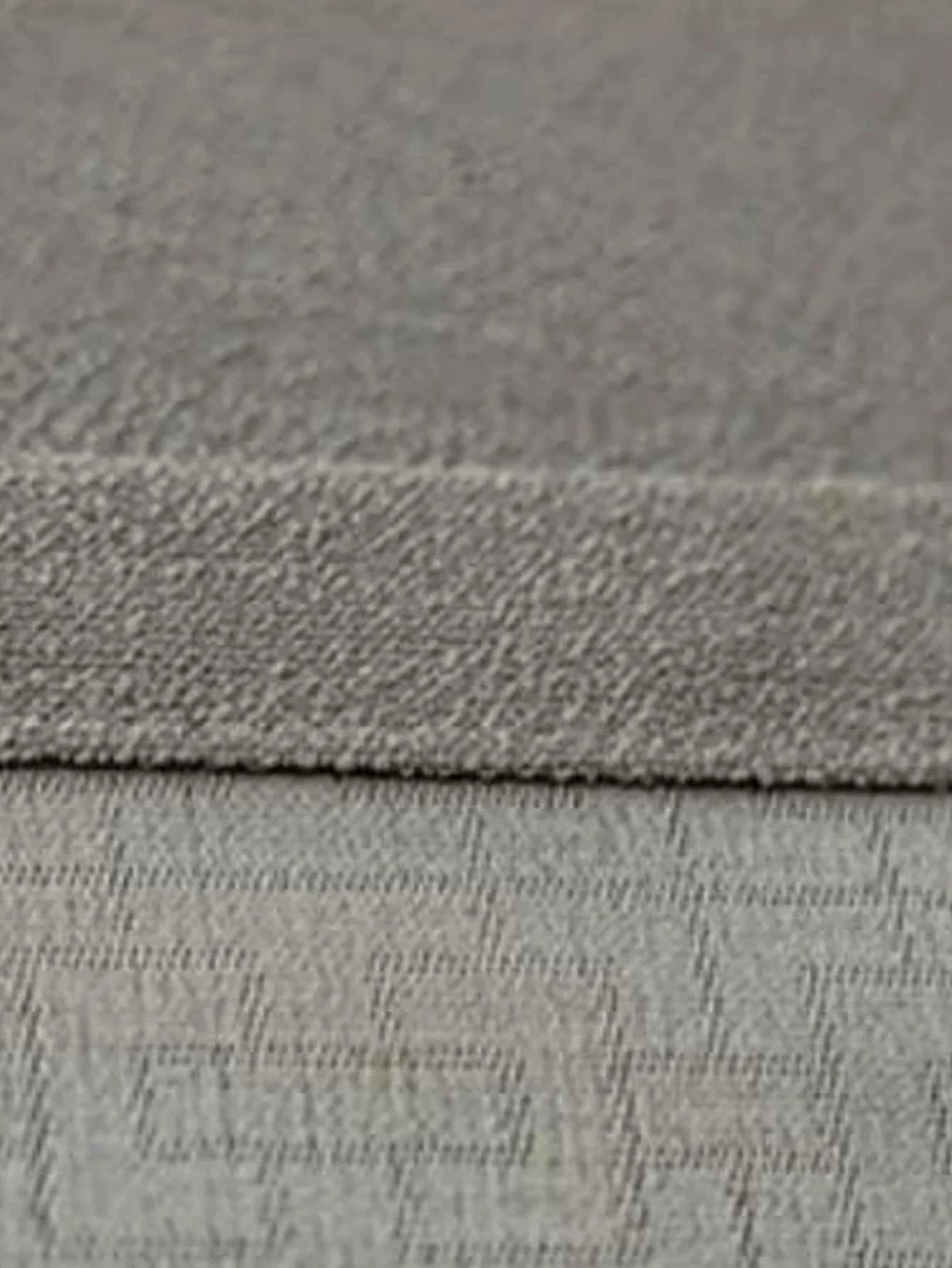 Hook And Loop Fastener  Modern Living Room Curtains Full Blackout Fabric Finished Product Thickened linen #3