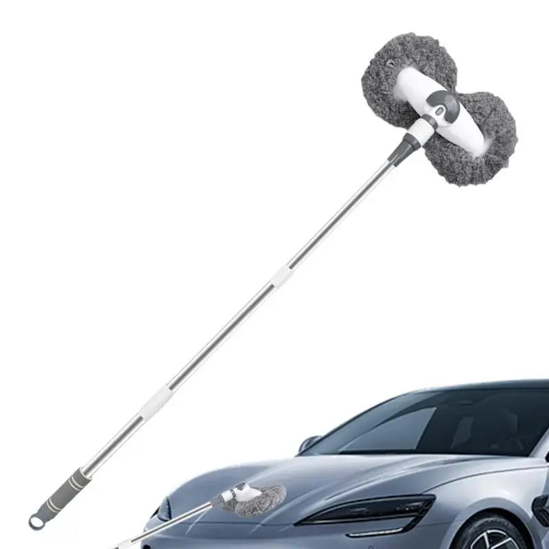 

Car Washing Mop Lightweight Washing Mop Cleaning Brushes & Dusters Car Wash Equipment Retractable for Car Body Surfaces Wheels