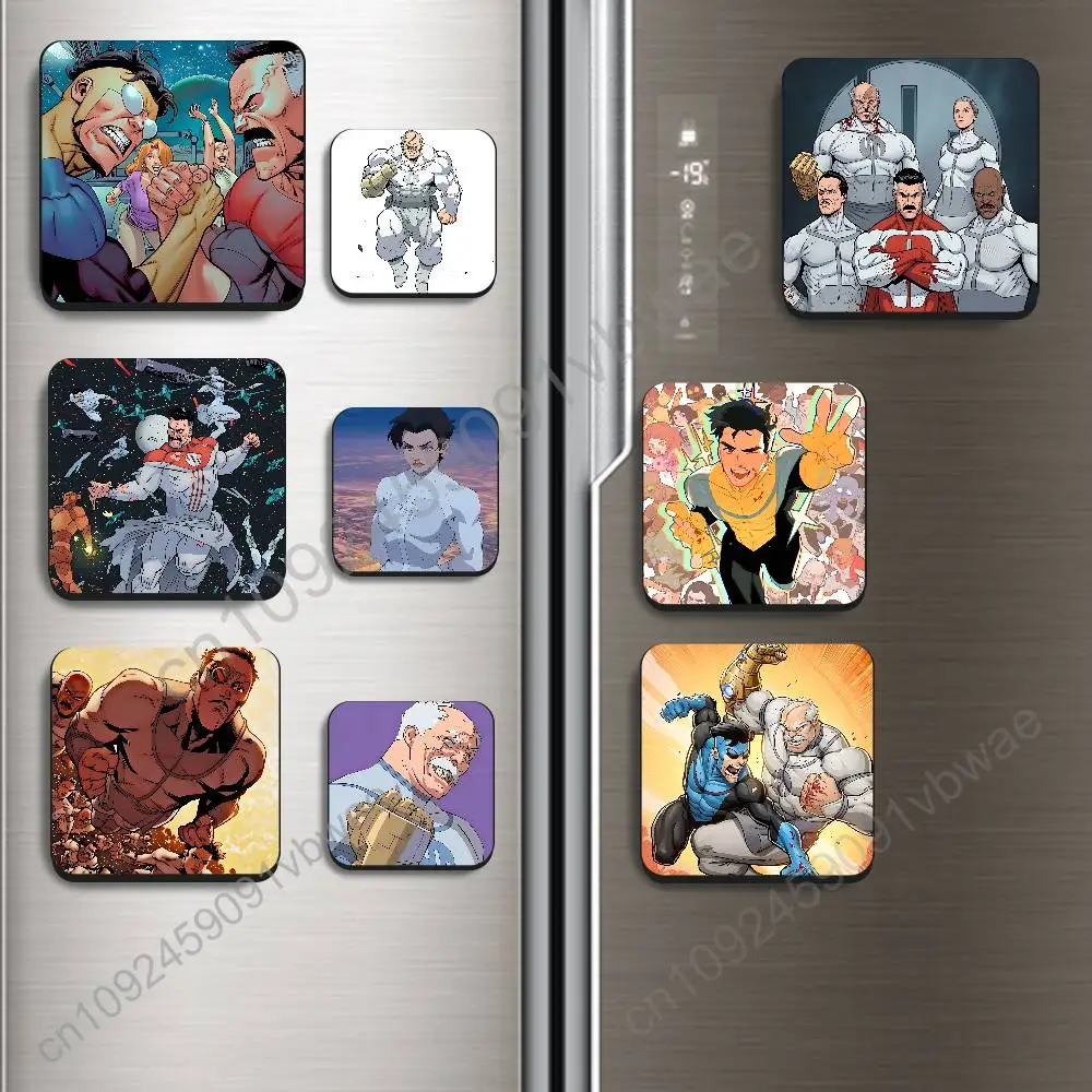 Viltrumite Conquest Invincible BestSelling Refrigerator Magnetic Sticker Fridge Magnets Adhesive to Metal Surfaces Leaves