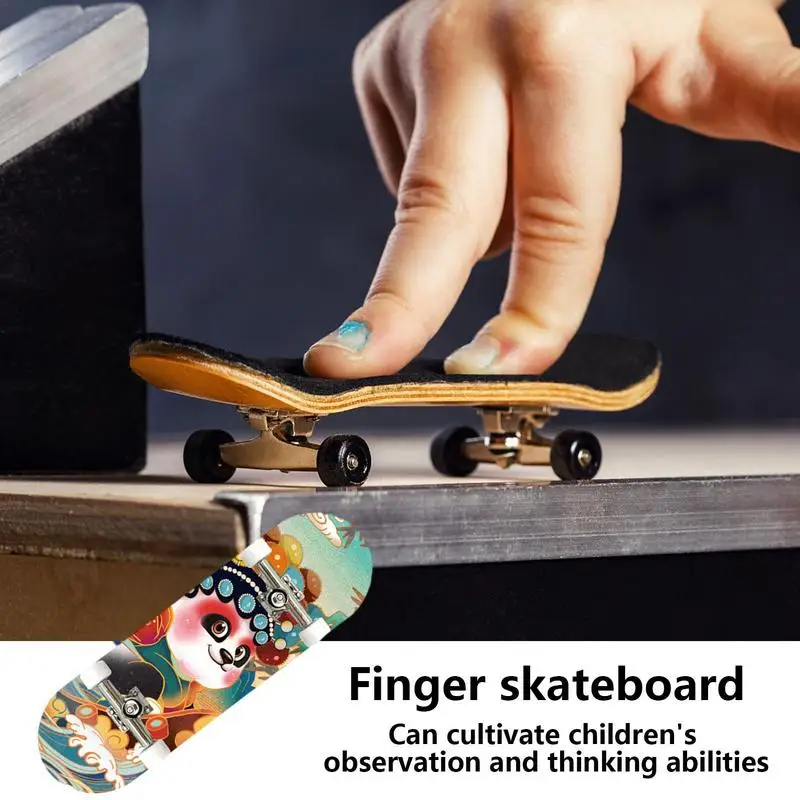 Skateboard da dito Giocattolo con tastiera Stent professionali Dita Skate Novità Mini Skateboard da dito Regalo di Natale per bambini