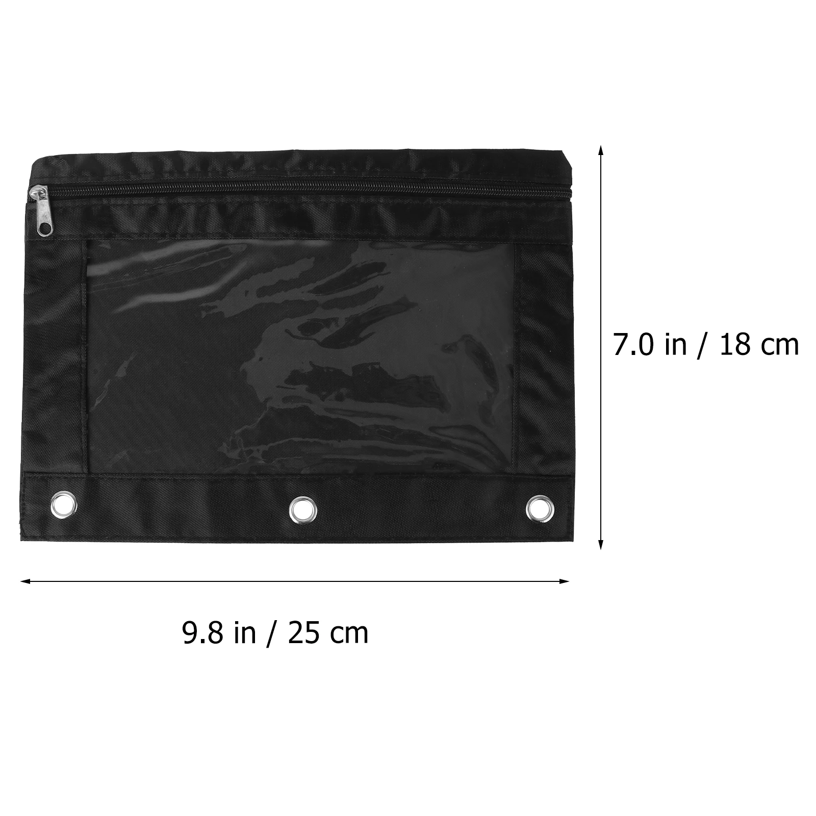 6 قطع حقيبة ملفات قلم رصاص بسيط الحقيبة شبكة القرطاسية حامل أكسفورد 3 حلقة مكتب
