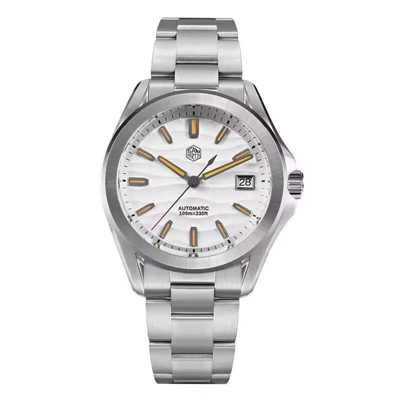 時計 SAN MARTIN automatic San Martin Men Automatic Watch 39mm Mechanical Wristwatch 100M