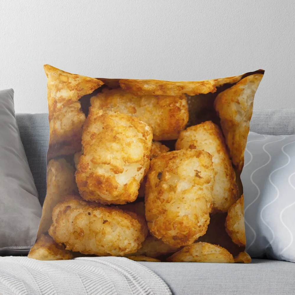 

tater tots Throw Pillow Christmas Pillows luxury decor Elastic Cover For Sofa christmas ornaments 2024