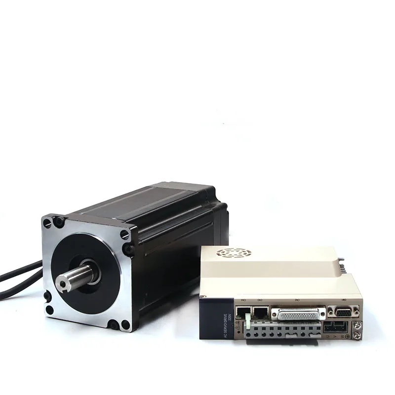 

Siheng 3-фазный 110HS3230 Nema42 28 нм 220 В комплект драйверов шагового двигателя с замкнутым контуром гибридный шаговый двигатель Nema 32 из нержавеющей стали 6A 11,8 кг