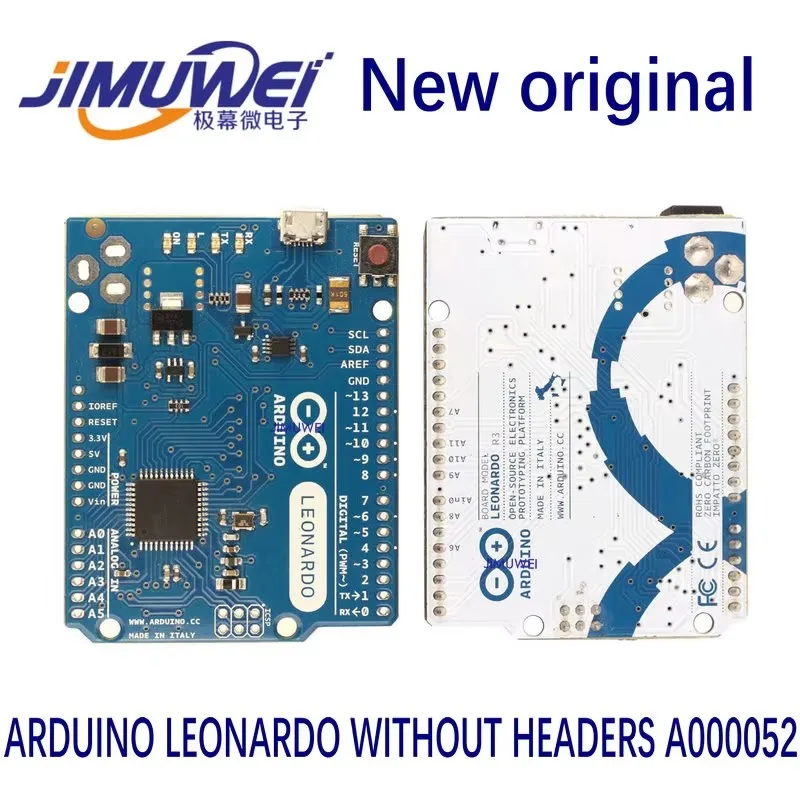 ARDUINO LEONARDO WITHOUT HEADERS A000052 Microcontroller ATmega32u4 development board