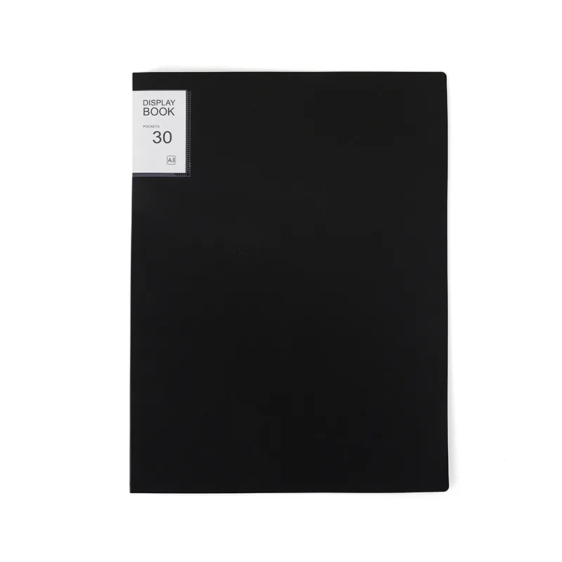 2pc New A3 Display Book 8K 30 Pages Transparent Insert File Folder Drawing Album Art Sketch Documents File Bag Folder