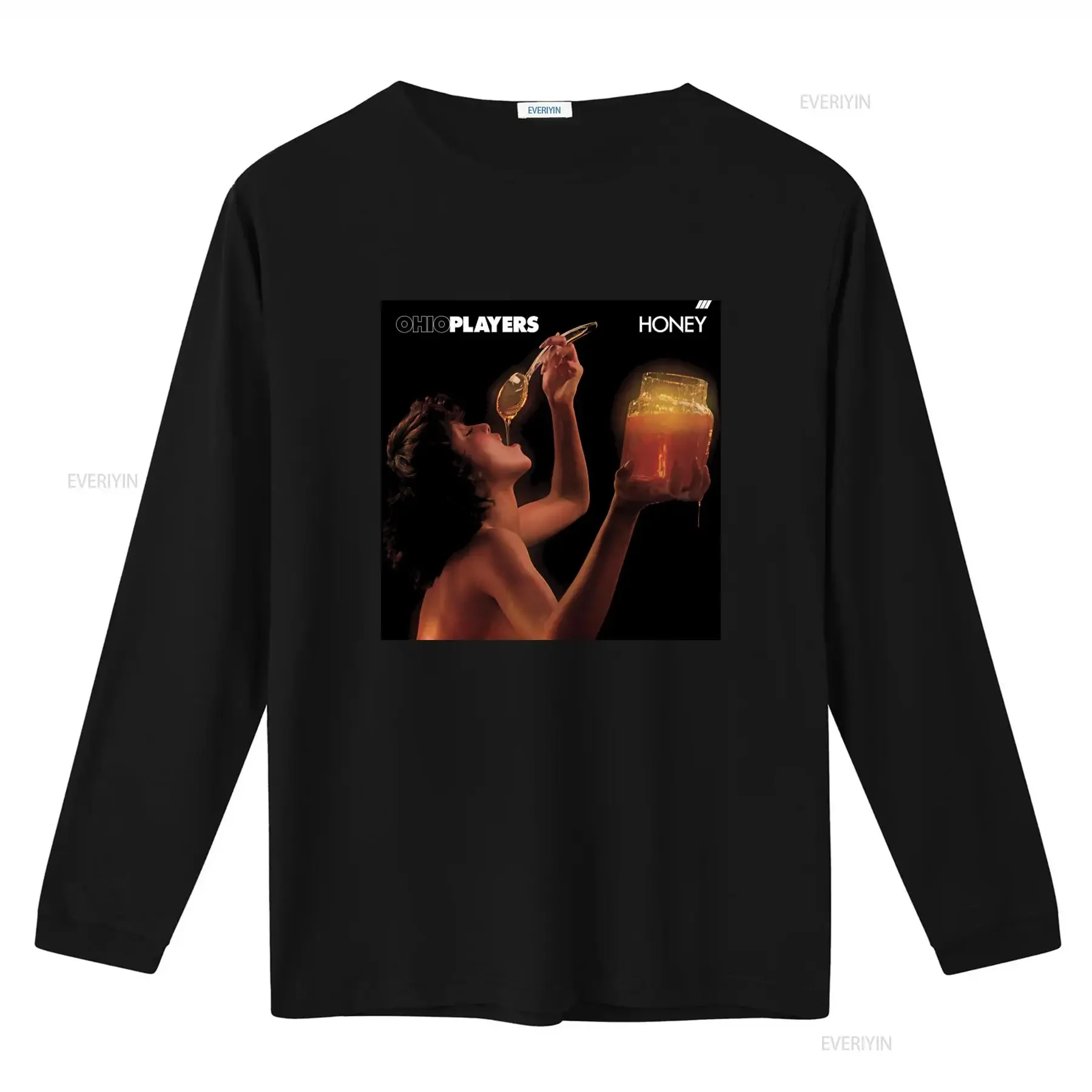 Ohio Players Honey Retro Style T Shirt Vintage Band Art Print for Music Lovers vintage Washed homme Comfortable