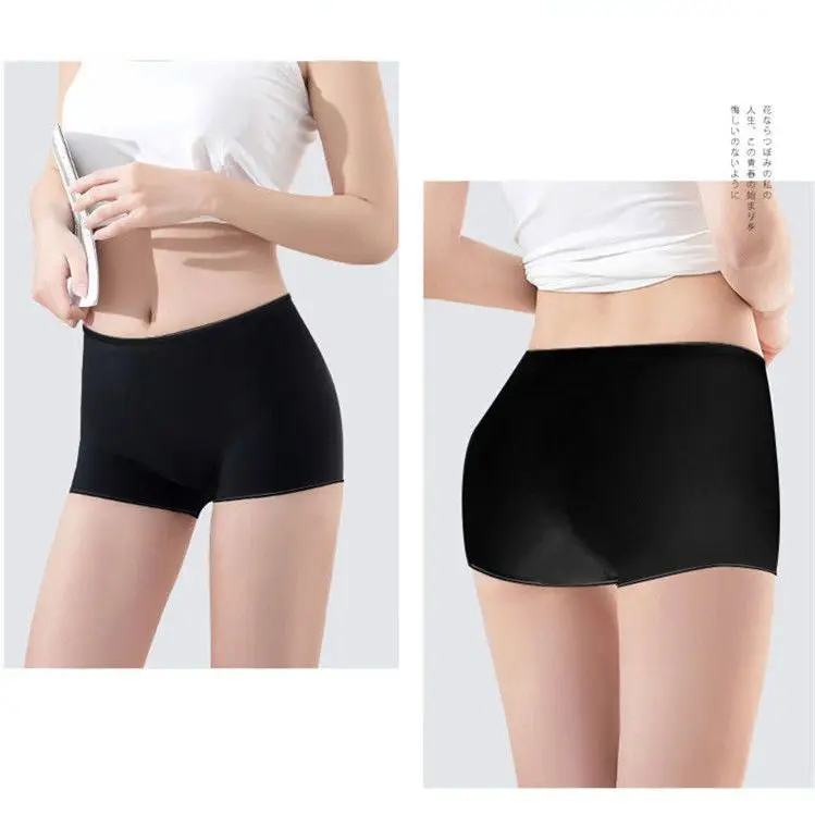 Women Swimsuit Shorts Quick‑Dry Waterproof Soft Silicone Swimming Shorts Summer Bottom Swim Shorts Beach Trunks Menstrual Boxers