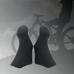1Pair Road Bike Lever Brake Hoods Bike Brake Lever Handle Sleeves Protector Cover for ST-2300 ST-3400