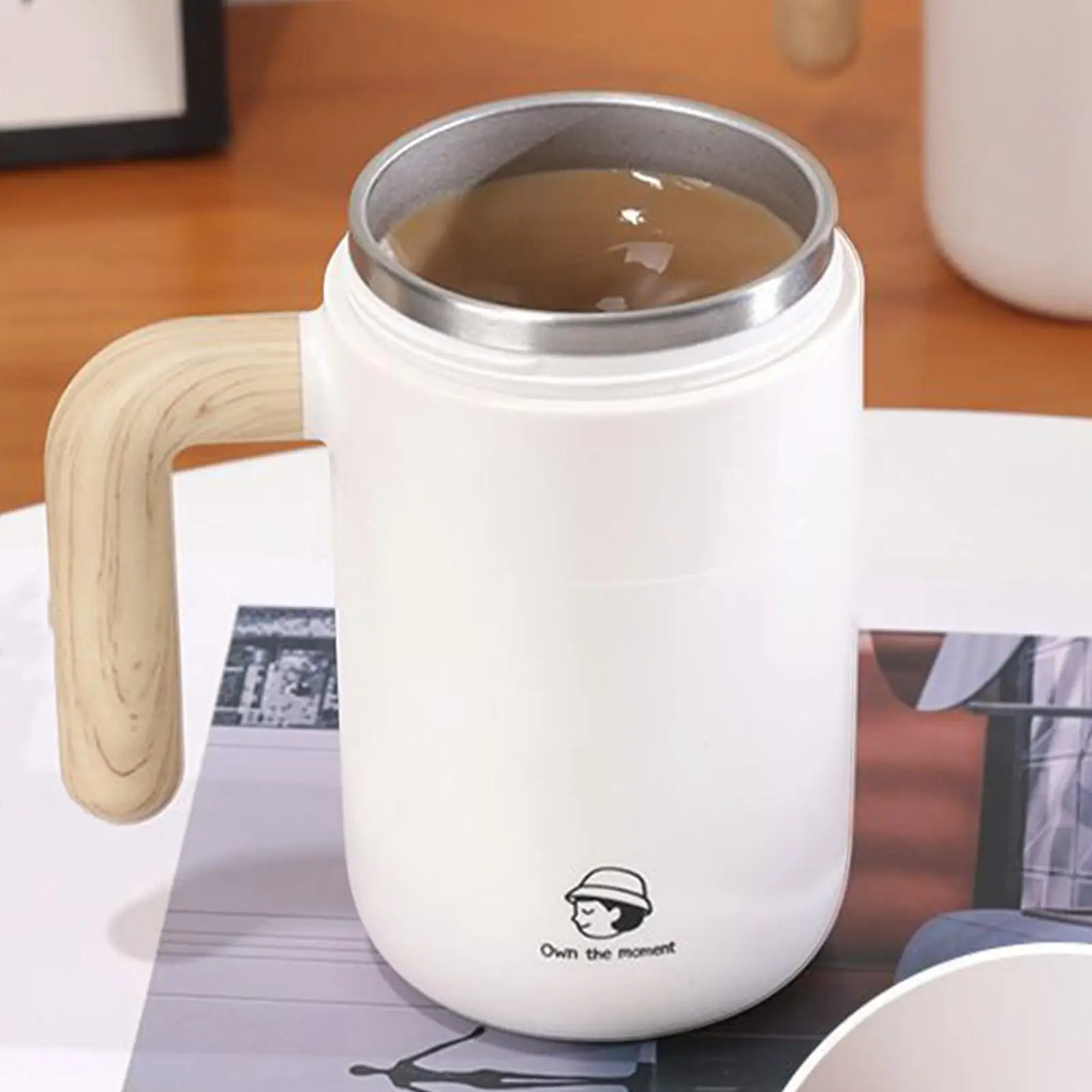 

Самоперемешивающаяся кружка, электрическая высокоскоростная кружка для смешивания с водонепроницаемой автоматической чашкой для смешивания кофе, молока, протеинового порошка