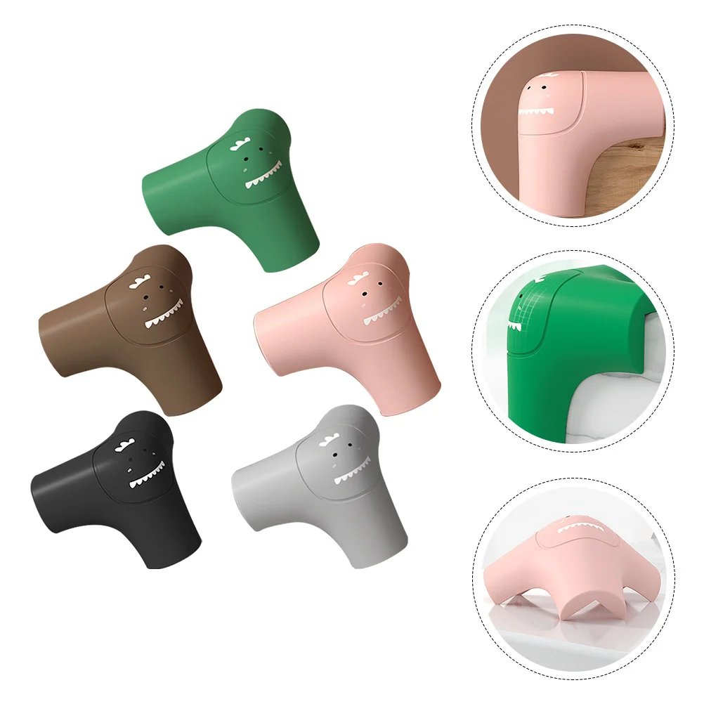 

5Pcs Safety Corner Protectors Baby Proofing Silicone Anti-Collision Table Guard Cartoon Design Furniture Protection