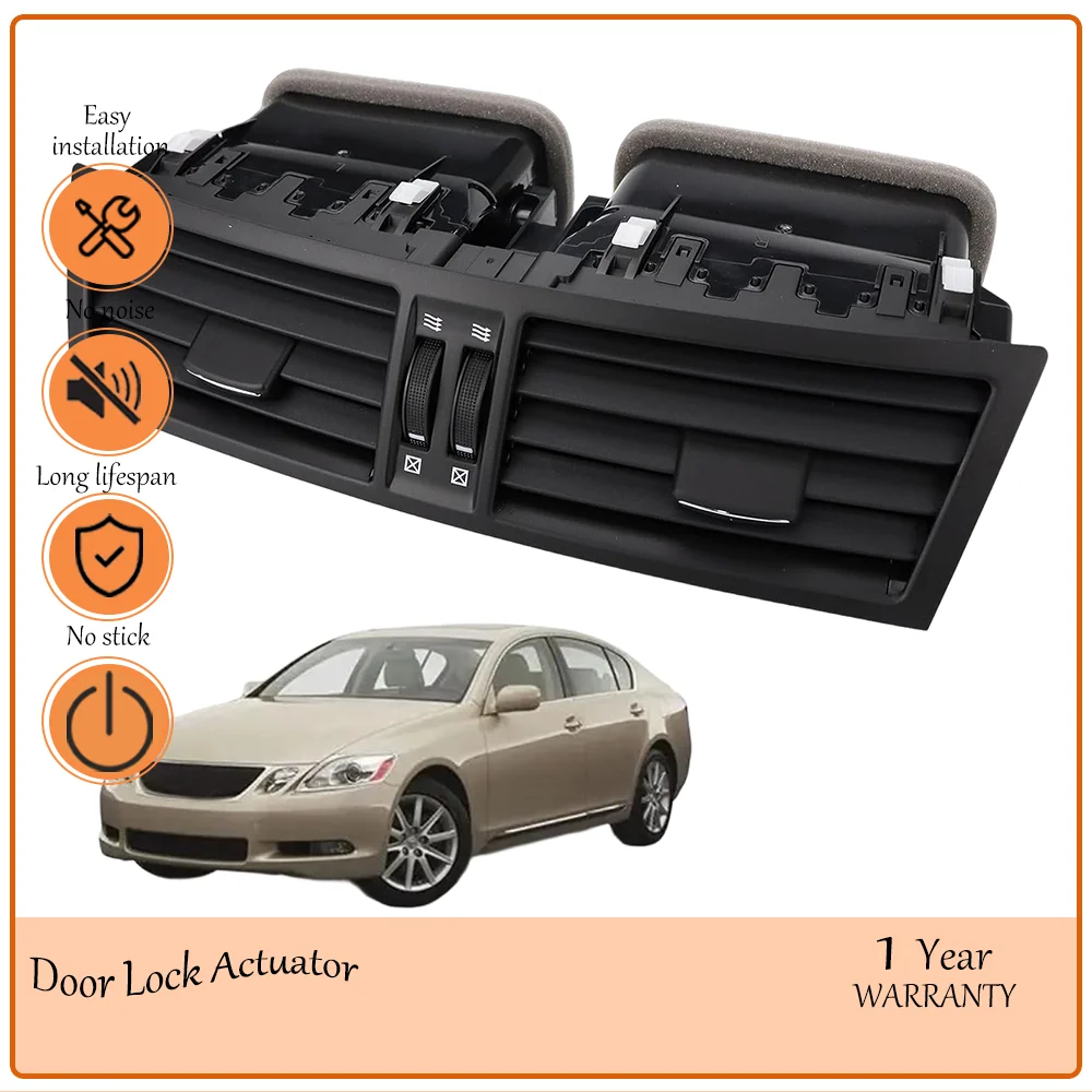 

High-Quality Black AC Air Vent Outlet Assembly Compatible With Lexus GS350 GS430 2006-2011 Dash Panel Replace oem 55660-30411