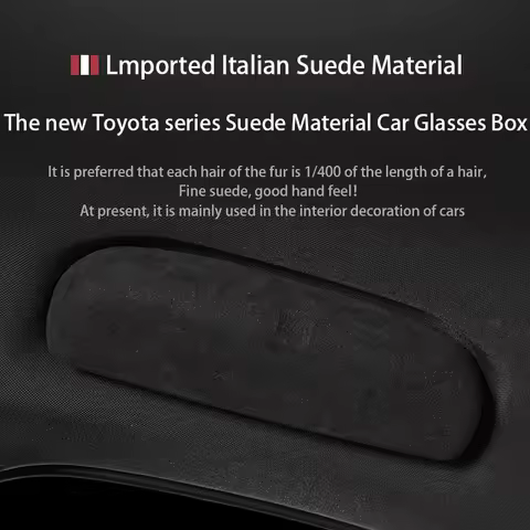 Car Trim For Toyota RAV4 Highlander Camry Avalon Crown Glasses Holder Sunglasses Storage Box Case Replacement Parts Accessories