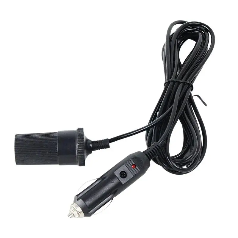 Cigarette Lighter Extension Cable Adapter High Performance Replacement Part 12V 24V Compatible with Car Truck Van Road Trip Use