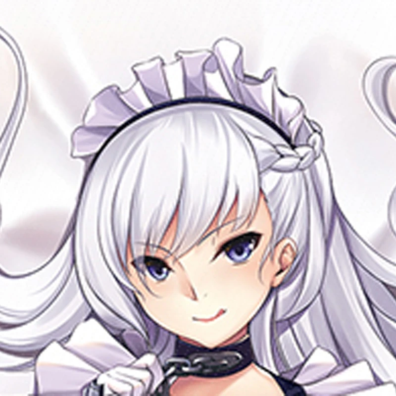 

Anime Dakimakura Pillow Case Belfast Sexy and Busty Beautiful Girl Double-Sided Halloween