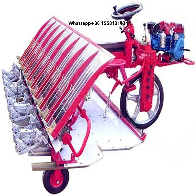 Factory Wholesale Rice Planter Paddy Planting Machine Seeders & Transplanters Myanmar Rice Transplanter Small Rice Transplanter