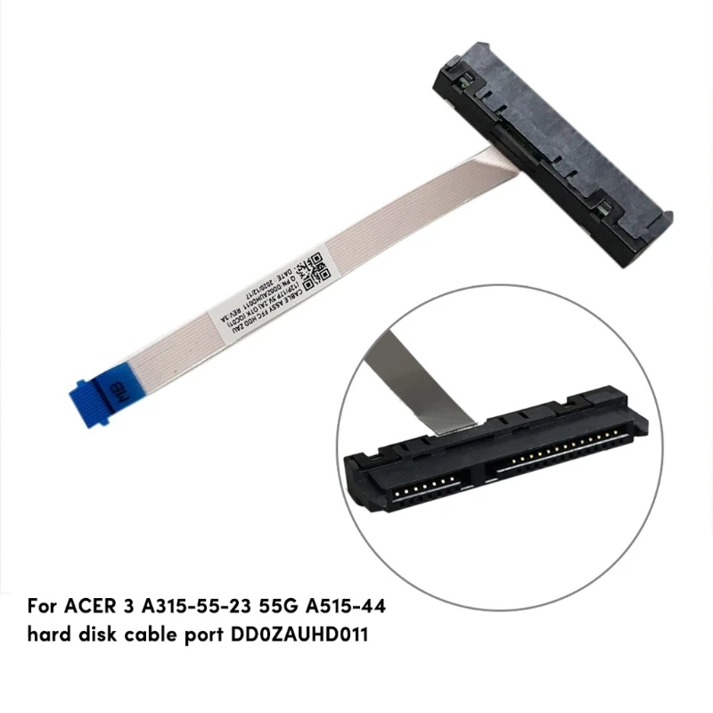 

Laptop SSD Hard Connector for 3 A315-55-23 55G A515-44 DD0ZAUHD011 Series HDD Adapter Cable Replacement