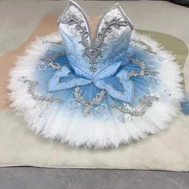 Silver Fairy Bluebird Bela Adormecida Paquita Ramonda Vestido Tutu Variado Desempenho Tutu Personalizado