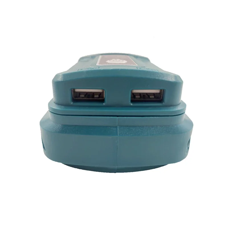 Imagem -03 - Adaptador de Saída Usb Duplo com Luz Led Fonte de Energia Portátil para Makita 14.4v18v Li-ion Bateria Bl1430 Bl1830